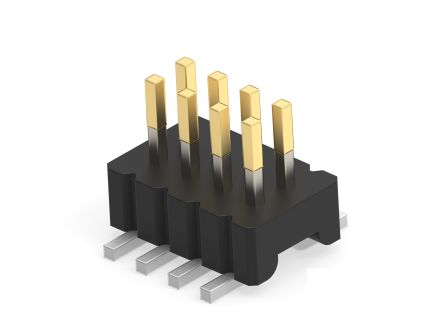 TE Connectivity 5-2331929 Series Vertical Board PCB Header, 10 Contact(s), 1 mm Pitch, 2 Row(s), Unshrouded [5-2331929-4]; 278-8621