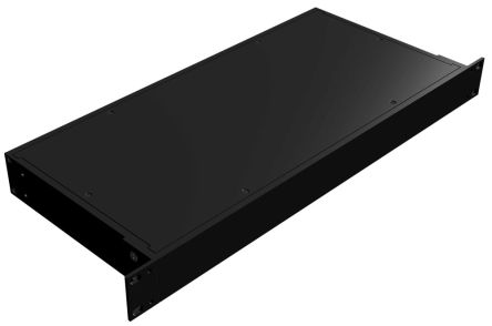 Hammond RM Series Aluminium End Panel for Use with RM Series [RM2U19BKFP]; 279-0332