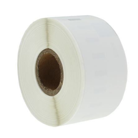 RS PRO White Black Print Label Roll, 36mm Width, 89mm Height, 260Per Roll Qty [0]; 279-0898
