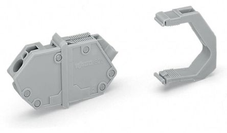 WAGO 826 Series Terminal Block, 1-Way, 32A, 28 → 12 AWG Wire, Cage Clamp Termination [826-161]; 279-1716