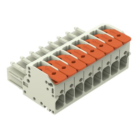 WAGO 831 Series Female Connector for Use with Male Connector, 41A, CSA [831-1108]; 279-1737