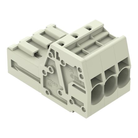 WAGO 831 Series Male Connector for Use with Female Connector, 41A, CSA [831-3203]; 279-1760