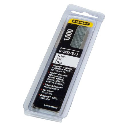 Stanley Nails; 12mm x [1-SWK-BN050T]; 279-2218