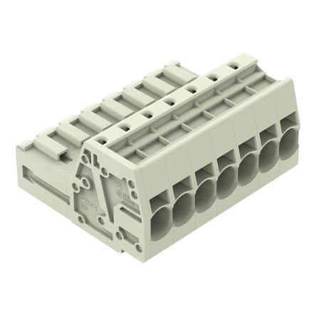 WAGO 831 Series Male Connector for Use with Female Connector, 41A, CSA [831-3207]; 279-2336
