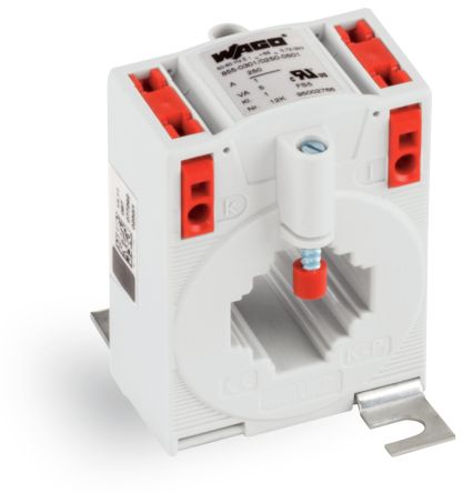 WAGO 855 Series Current Transformer Current Transformer, 250A Input, 250:1, 1 A Output [855-301/250-501]; 279-2435