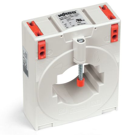 WAGO 855 Series Current Transformer Current Transformer, 1kA Input, 1000:1, 1 A Output [855-501/1000-1001]; 279-2483