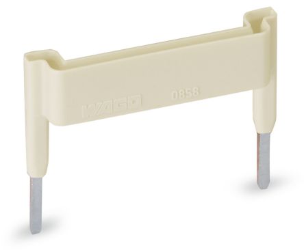 WAGO 858 Series Jumper for Use with Terminal Block, 12A [858-402]; 279-2557