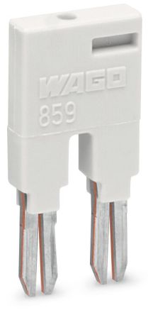 WAGO 859 Series Jumper for Use with Jumper Slot, 18A [859-402/000-029]; 279-2575