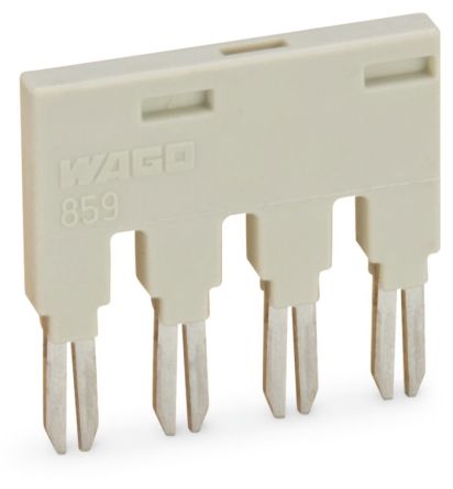 WAGO 859 Series Jumper for Use with Jumper Slot, 18A [859-404/000-006]; 279-2579
