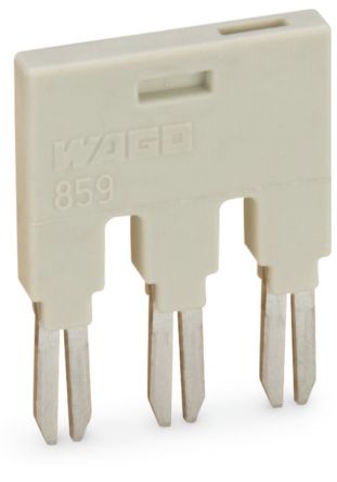 WAGO 859 Series Jumper for Use with Jumper Slot, 18A [859-408/000-005]; 279-2589