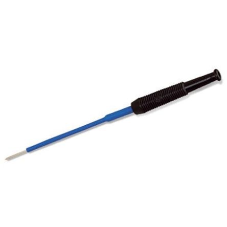 WAGO Test Pin, 30 and 60V ac/dc 1A, Black, Blue, Male [859-500]; 279-2597