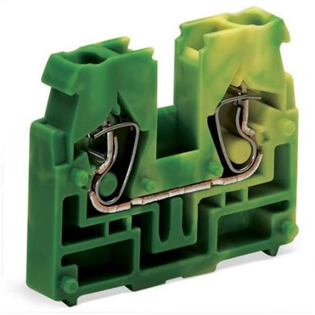 WAGO 869-307 869 Series Green, Yellow, 2.5mm², 1-Level, Cage Clamp Termination [869-307]; 279-2781
