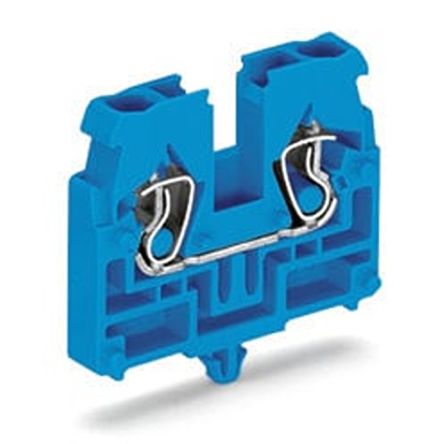 WAGO 869-314 869 Series Blue, 2.5mm², 1-Level, Cage Clamp Termination [869-314]; 279-2784