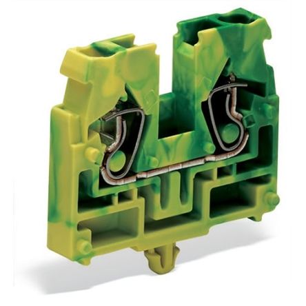 WAGO 869-317 869 Series Green, Yellow, 2.5mm², 1-Level, Cage Clamp Termination [869-317]; 279-2785
