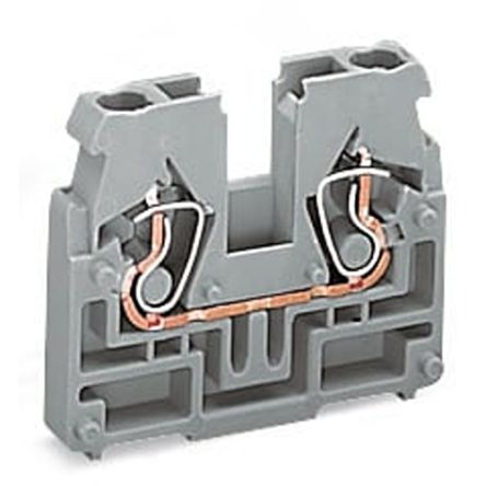 WAGO 869-326 869 Series Orange, 2.5mm², 1-Level, Cage Clamp Termination [869-326]; 279-2787