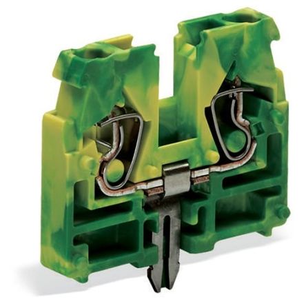 WAGO 869-328 869 Series Green, Yellow, 2.5mm², 1-Level, Cage Clamp Termination [869-328]; 279-2788