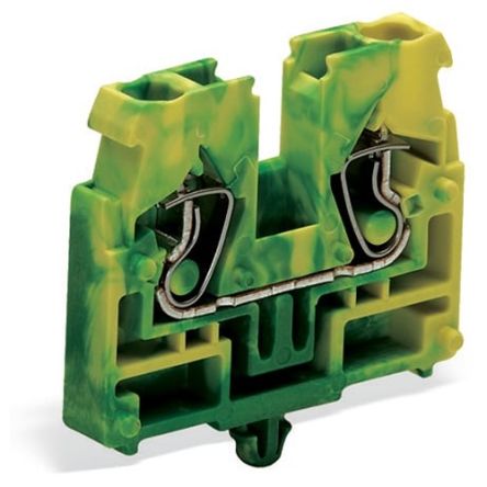 WAGO 869-337 869 Series Green, Yellow, 2.5mm², 1-Level, Cage Clamp Termination [869-337]; 279-2791