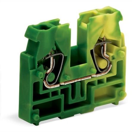 WAGO 869-357 869 Series Green, Yellow, 2.5mm², 1-Level, Cage Clamp Termination [869-357]; 279-2793