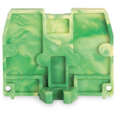 WAGO 869 Series End Plate for Use with Terminal Block [869-389]; 279-2800
