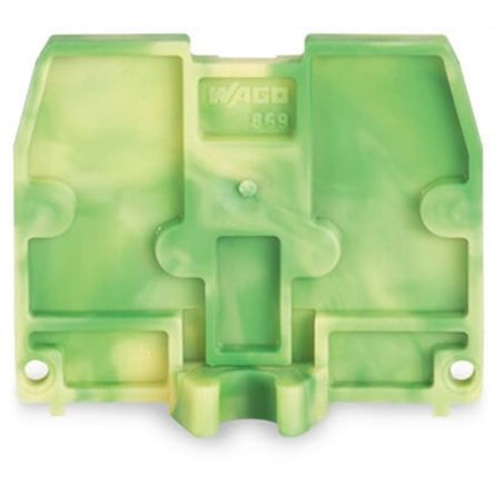 WAGO 869 Series End Plate for Use with Terminal Block [869-399]; 279-2801