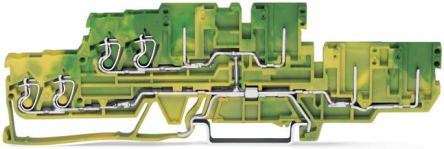 WAGO 870-137 870 Series Green, Yellow, 2.5mm², 2-Level, Cage Clamp Termination [870-137]; 279-2814