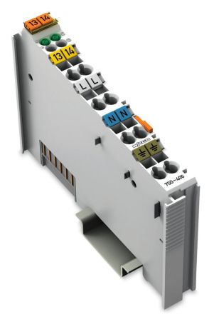 WAGO 750 Series Input Module for Use with PLC, Digital, 120 V ac [750-406]; 279-2855