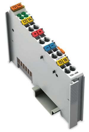 WAGO 750 Series Input Module for Use with PLC, Digital, 24 V dc [750-408]; 279-2856