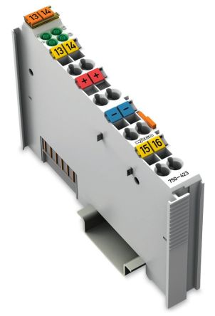 WAGO 750 Series Input Module for Use with PLC, Digital, 24 V dc [750-423]; 279-2866