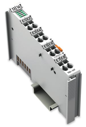 WAGO 750 Series Input Module for Use with PLC, Digital, 24 V dc [750-437]; 279-2877