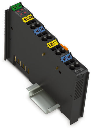 WAGO 750 Series Analog Input Module for Use with PLC, Analogue, 24 V dc [750-455/040-000]; 279-2892