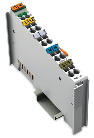 WAGO 750 Series Analog Input Module for Use with PLC, Analogue, 5 V dc [750-467]; 279-2912