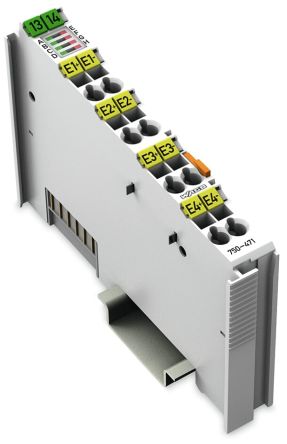 WAGO 750 Series Analog Input Module for Use with PLC, Analogue, 24 V dc [750-471]; 279-2924