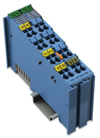 WAGO 750 Series Analog Input Module for Use with PLC, Analogue, 24 V dc [750-481/040-000]; 279-2942