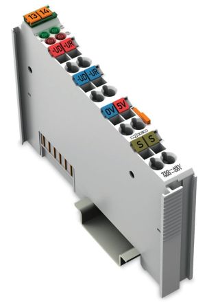 WAGO 750 Series Analog Input Module for Use with PLC, Analogue, 5 V dc [750-491/000-001]; 279-2956