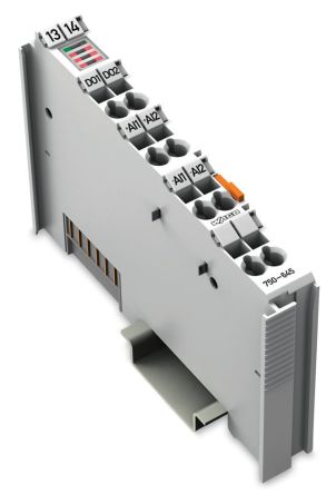 WAGO 750 Series PLC I/O Module for Use with PLC, Digital, 24 V dc [750-645]; 279-3012
