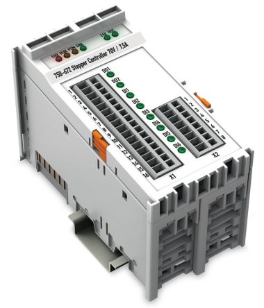 WAGO Stepper Motor Controller, 70 V dc, 2 Phase, 7.5 A, Positioning Function [750-672]; 279-3037