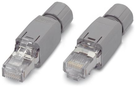 WAGO 750 Series Plug RJ45 Connector, Cat6a 1 Port 8 -Way [750-976]; 279-3093