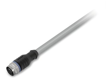 WAGO Power 4 x 0.75 mm² 4 Core Power Cable, Grey, 5m [756-3101/040-050]; 279-3207
