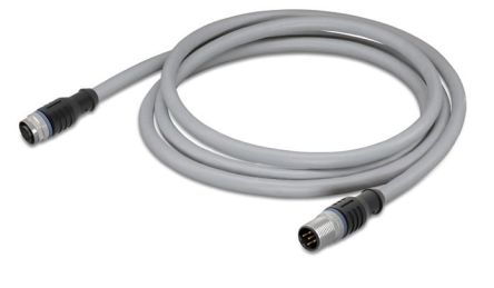 WAGO Power 4 x 0.75 mm² 4 Core Power Cable, Grey, 1m [756-3105/040-010]; 279-3220