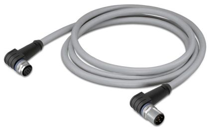WAGO Power 4 x 0.75 mm² 4 Core Power Cable, Grey, 200mm [756-3106/040-002]; 279-3224
