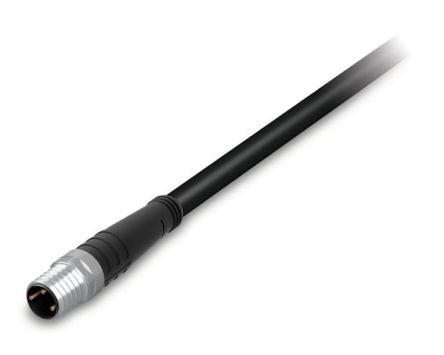 WAGO Straight Male 3 way M8 to Unterminated Actuator/Sensor Cable, 1.5m [756-5111/030-015]; 279-3249