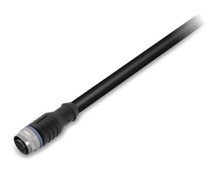 WAGO Straight Female 3 way M12 to Unterminated Actuator/Sensor Cable, 1.5m [756-5301/030-015]; 279-3257