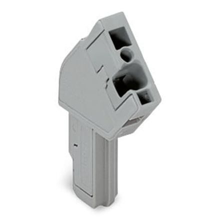WAGO 769-101/022-000 769 Series Grey, 4mm², Cage Clamp Termination, CSA [769-101/022-000]; 279-3421