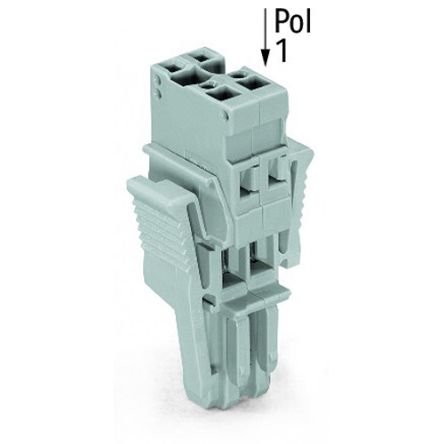 WAGO 769 Series Female Connector for Use with Male Connector, 32A, CSA [769-102/021-000]; 279-3425