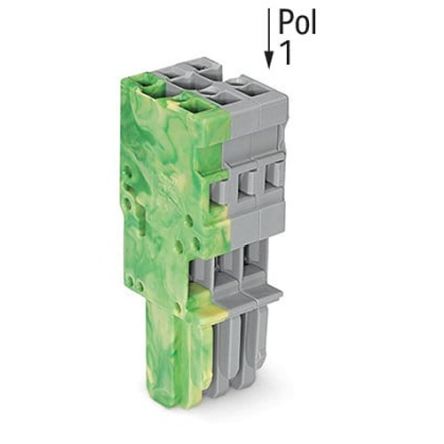WAGO 769 Series Female Connector for Use with Male Connector, 32A, CSA [769-103/000-037]; 279-3428