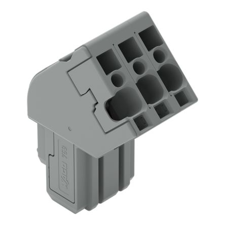 WAGO 769-103/022-000 769 Series Grey, 4mm², Cage Clamp Termination, CSA [769-103/022-000]; 279-3432