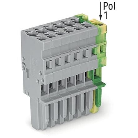 WAGO 769 Series Female Connector for Use with Male Connector, 32A, CSA [769-107/000-036]; 279-3442