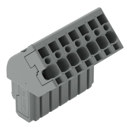 WAGO 769-107/022-000 769 Series Grey, 4mm², Cage Clamp Termination, CSA [769-107/022-000]; 279-3444