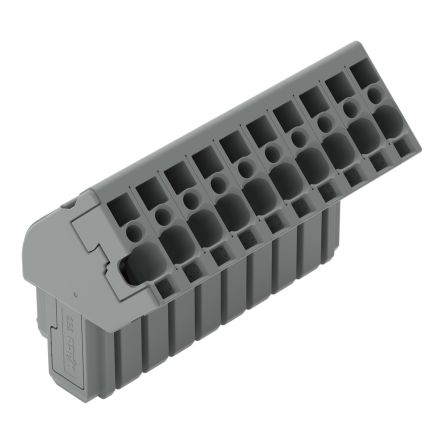 WAGO 769-110/022-000 769 Series Grey, 4mm², 1-Level, Cage Clamp Termination, CSA [769-110/022-000]; 279-3452