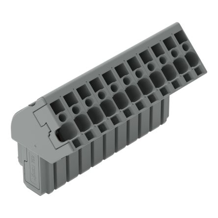 WAGO 769-111/022-000 769 Series Grey, 4mm², 1-Level, Cage Clamp Termination, CSA [769-111/022-000]; 279-3455